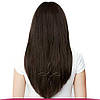 Натуральне Європейське Волосся на Заколках 50 см 140 грам, Шоколад №02, фото 3