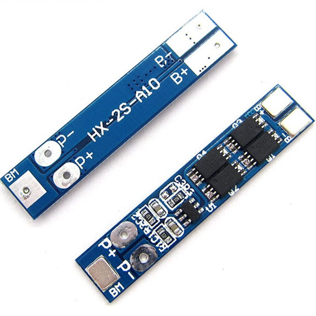 BMS 2S 8A 7.4 V Контролер Li-Ion Модуль Заряду Розряду Плата Захисту