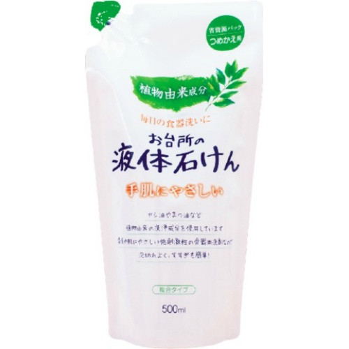 Рідке мило Kaneyo Soap для миття посуду і рук на кухню Refill 500 мл (271774)