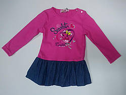 Дитяче плаття з джинсовою спідницею 1-5 років