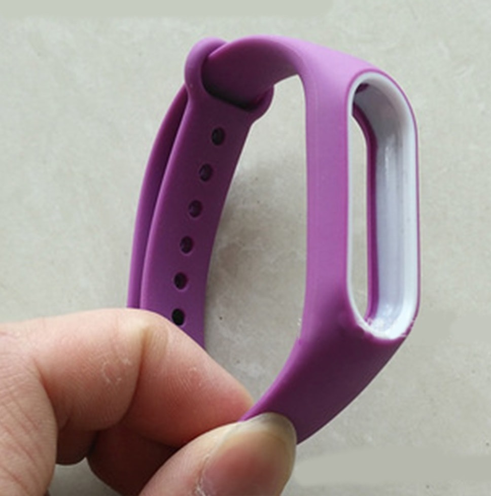 Силіконовий Браслет Xiaomi Mi band 2 Ремінець для Смарт Годин