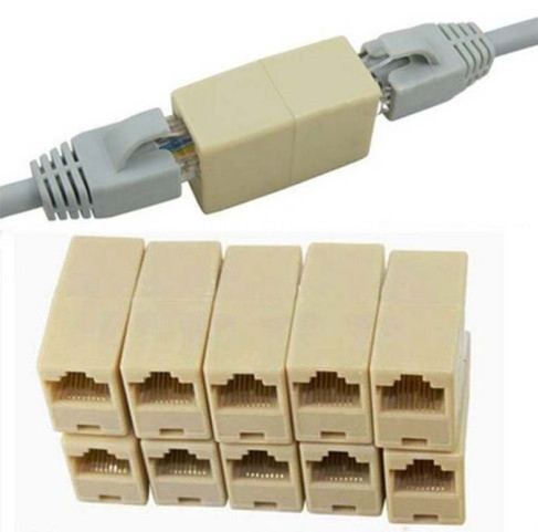 З'єднувач Витої Пари Джойнер RJ45 (мама) UTP Cat5e Cat6 Перехідник Кабель LAN