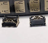 Роз'єм HDMI 19Pin Коннектор Гніздо для Материнських Плат Ноутбуків Планшетів MP4 DVD Плеєр, фото 3