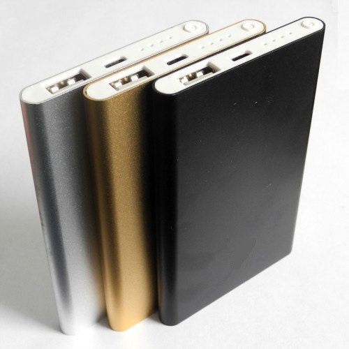 Тонкий Power Bank 12000mAh Портативное Зарядное Устройство