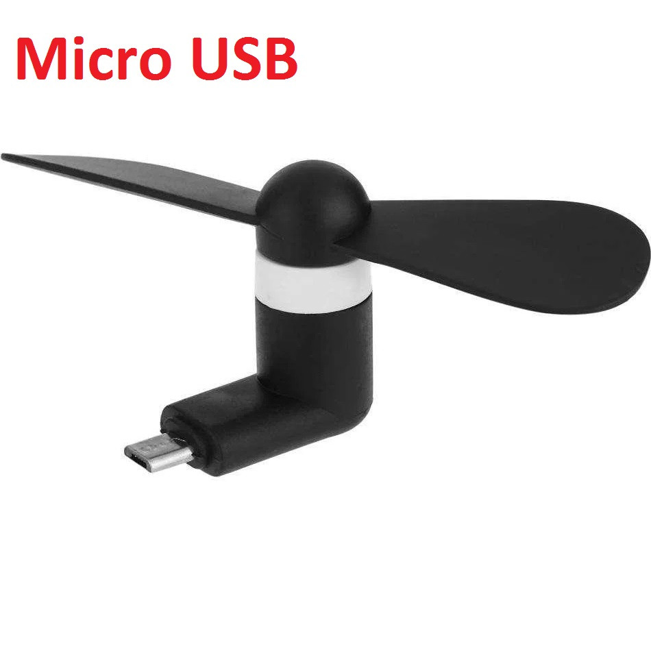 Портативний Вентилятор для Android Micro USB