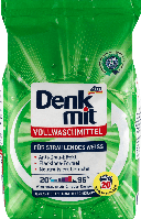 Порошок стиральный Denkmit (Германия) Vollwaschmittel для светлого и белого белья 20 стир. 1,35кг.