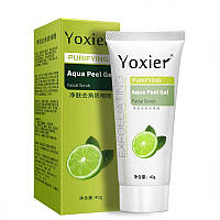 Пилинг-скатка с экстрактом лимона Yoxier Purifying Aqua Peel Gel 40 г