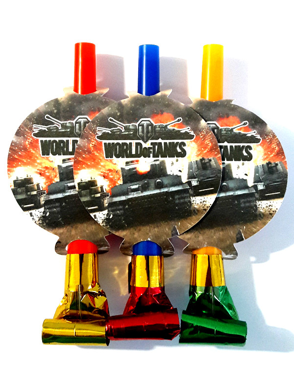 "Світ танків" - Язички гудки (6 шт. в уп.), фото 1