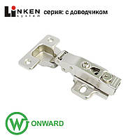 Петля накладная с доводчиком Clip-on 110 градусов Linken System