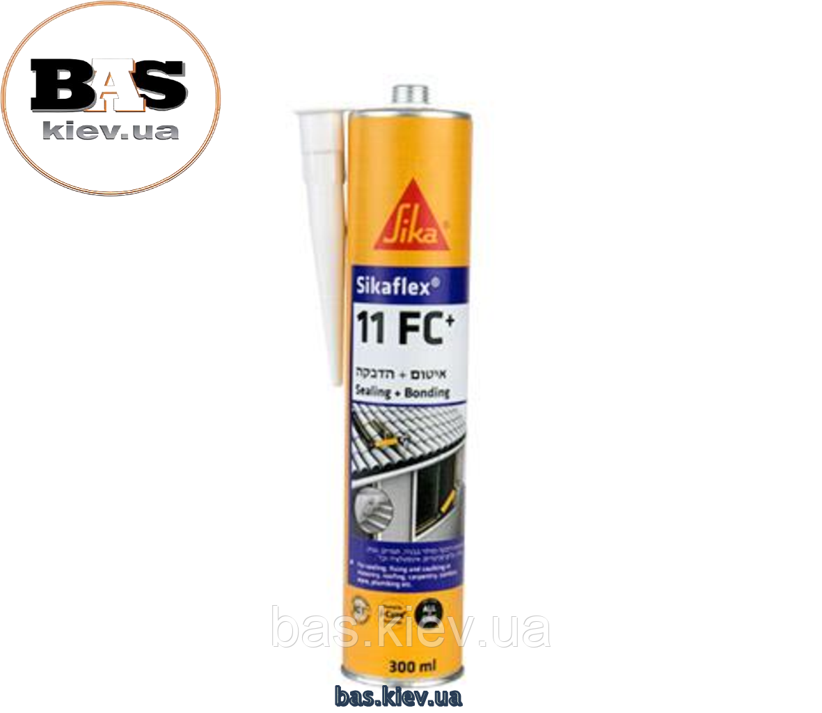 SIKAFLEX®-11FC+ Універсальний поліуретановий клей-герметик, бежевий, 300 мл