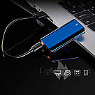 Запальничка usb слайдер 33570, фото 3