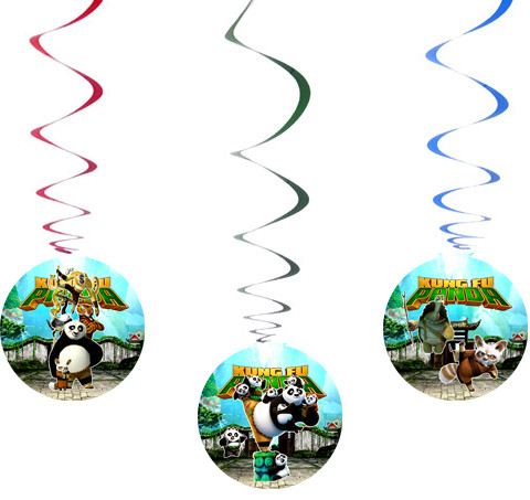 "Кунг-фу Панда" - Спіральки 12 шт. в уп., фото 1
