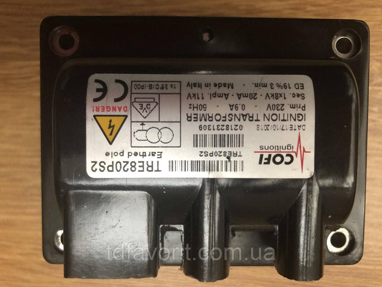 Трансформатор запалювання COFI TRE 820PS2 з кабелями, фото 1