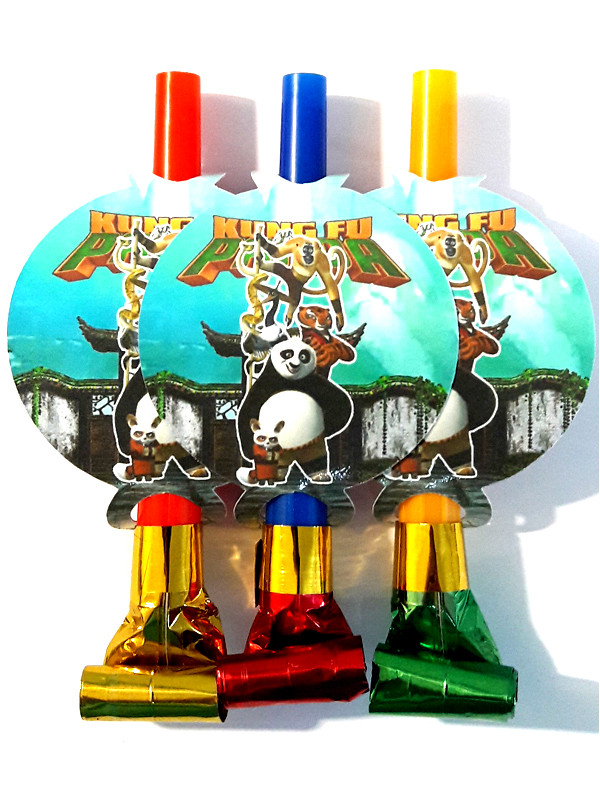 "Кунг-фу Панда" - Язички гудки (6 шт. в уп.), фото 1