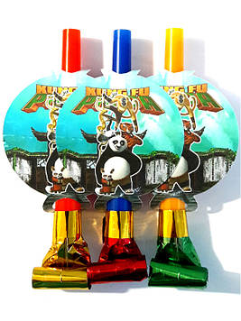 "Кунг-фу Панда" - Язички гудки (6 шт. в уп.)