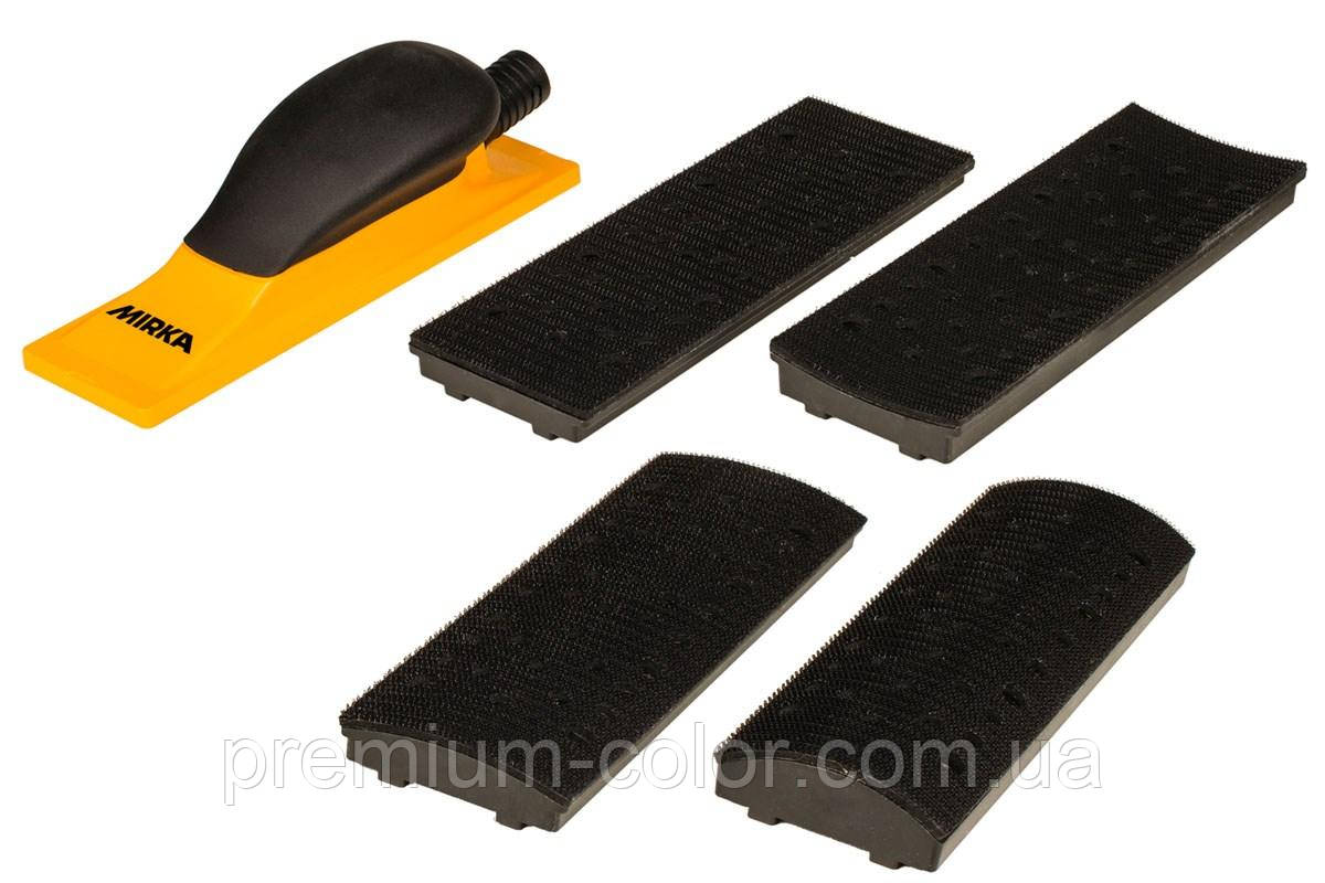 Шліфувальний блок Mirka в наборі 70x198 mm Grip 40H Yellow, фото 1