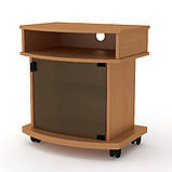 Карат - гнуте скло тумба під ТВ, фото 3