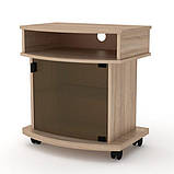 Карат - гнуте скло тумба під ТВ, фото 4