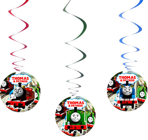 "Потяг Томас" - Спіральки 12 шт. в уп., фото 1