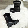 Черевики жіночі на товстій підошві, натуральна шкіра, фото 4