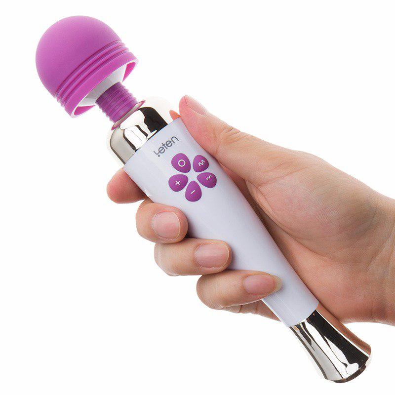 Кліторальний вібратор LETEN MAGIC WAND FANTASY USB  Супер шоп