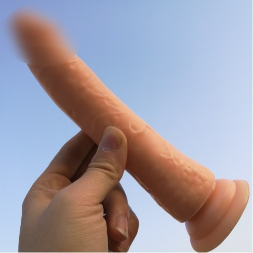 Силіконовий фаллоїмітатор великий. 21 см Супер шоп, фото 1