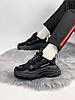 Чоловічі Кросівки Balenciaga Triple S Black, Балесіага Тріпл С Чорні, фото 4