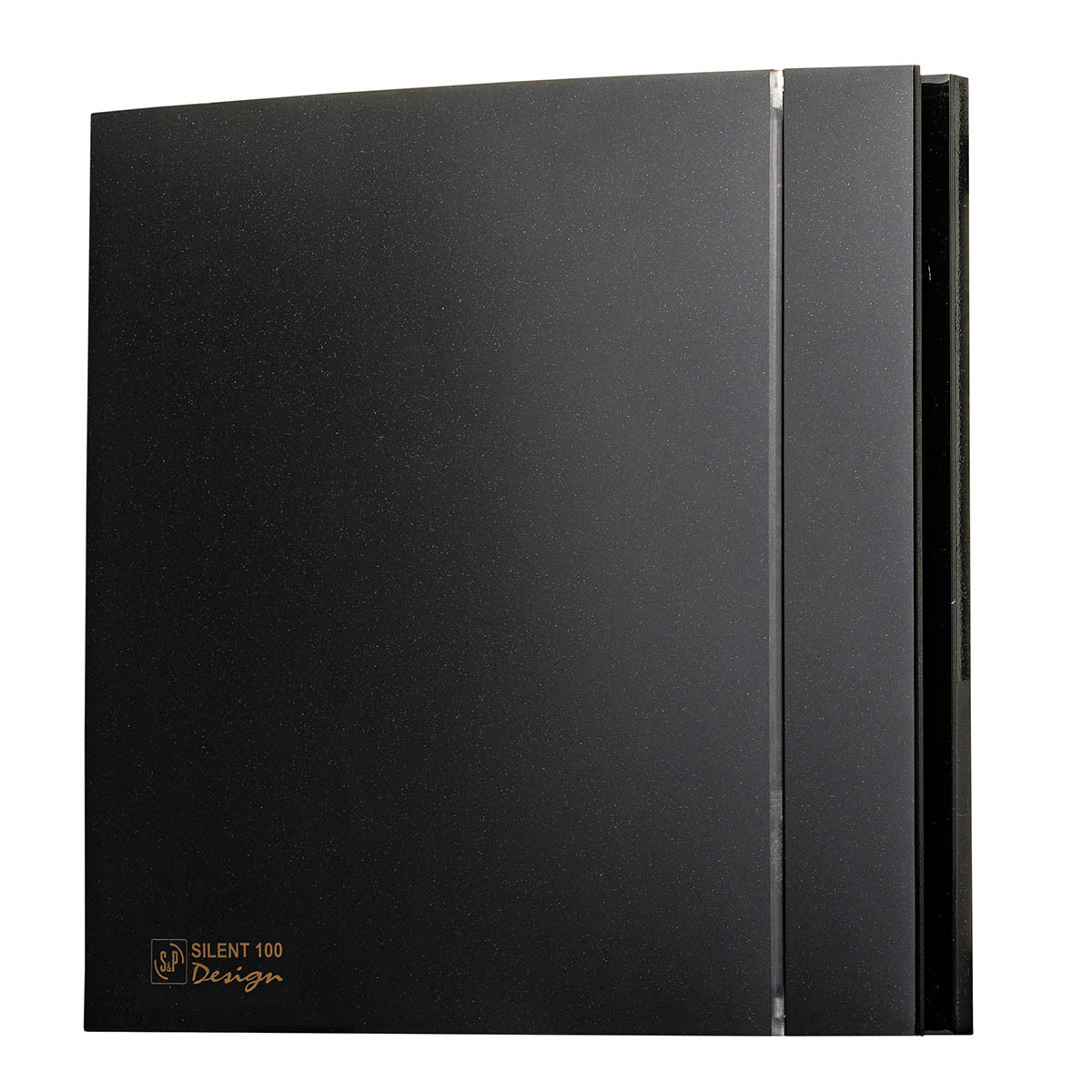 Вентилятор витяжний з таймером Silent - 100 CRZ Black Design 4С у кухню ванну