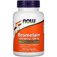 Бромелайн NOW Foods "Bromelain" 500 мг (120 капсул)