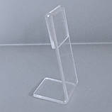 Цінникотримач L - подібний 60х90 мм, акрил 2 мм, фото 2