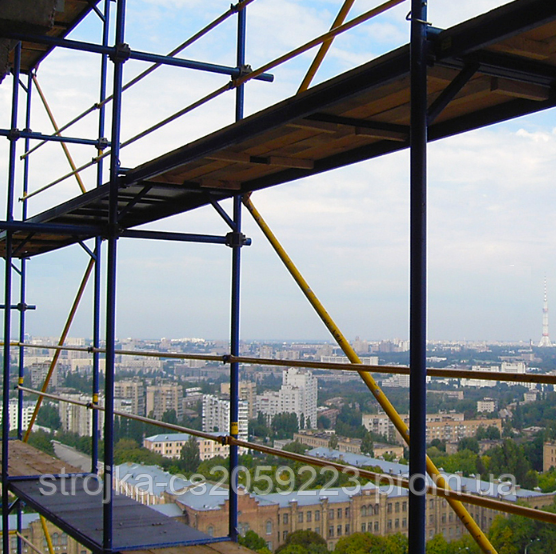 Риштування клино-хомутові комплектація 7.5 х 10.5 (м)