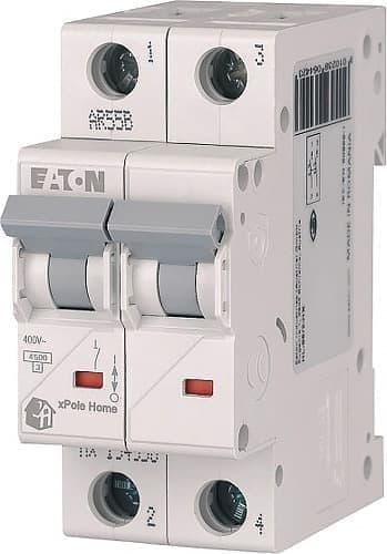 Автоматичний вимикач Eaton xPole Home HL-C25/2, 25A 2P