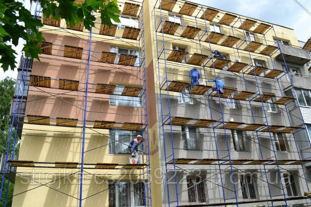 Будівельні ліси комплектація 16 х 18 (м)