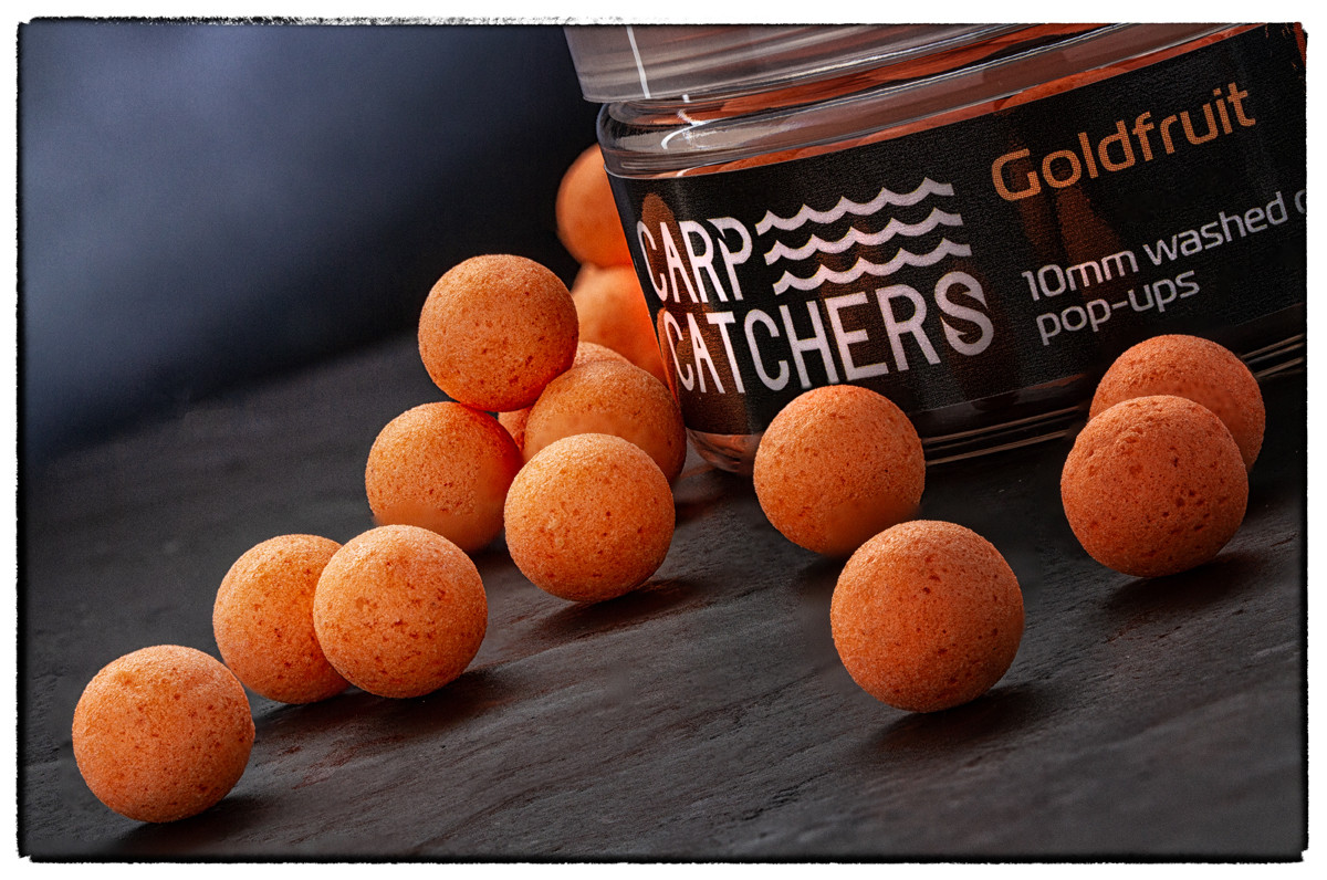 Бойли pop-up Carp Catchers «Goldfruit» 10 мм, фото 1