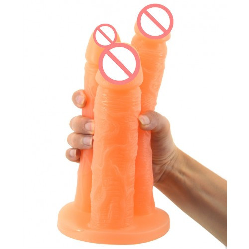 Потрійний фалоімітатор силіконовий  Супер шоп