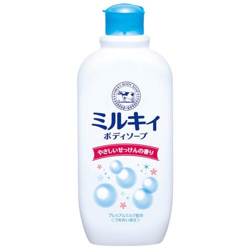 Молочне рідке мило для тіла Milky Body Soap із солодким ароматом мила, COW 300 мл (003773)