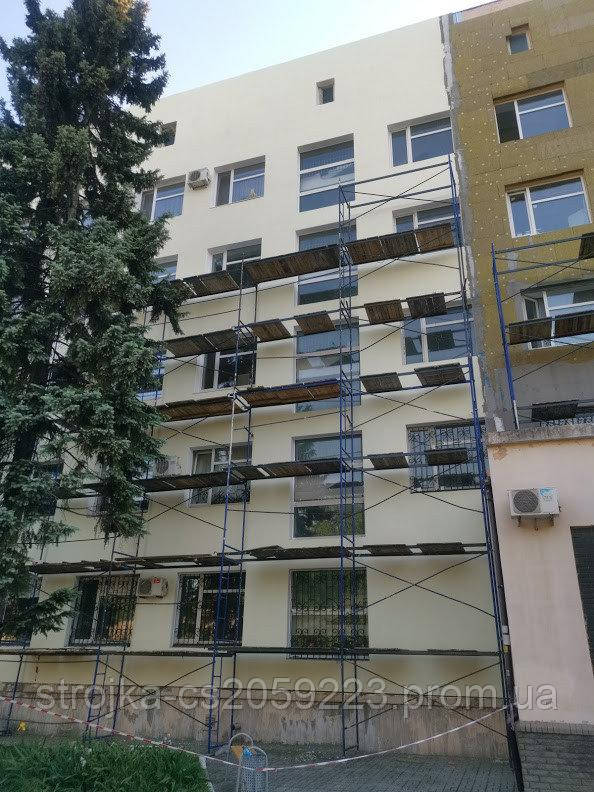 Будівельні рамні ліси комплектація 12 х 12 (м)