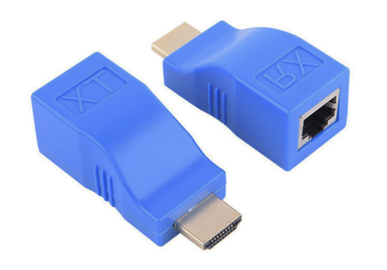 Подовжувач HDMI до 30 м по витій парі UTP - пара (2 штуки)