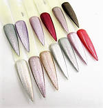 Гель лак котяче око кришталева кішка №9 Saga Cat Shine 8ml, фото 4