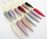 Гель лак котяче око кришталева кішка №9 Saga Cat Shine 8ml, фото 2