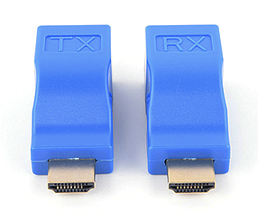 Адаптер/перехідник VGA подовжувач по крученій парі до 30 м — пара (2 штуки)