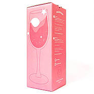 Келих для вина з написом "Винотерапія" (360 мл), фото 3