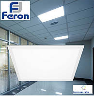 Світлодіодна панель-заміна растрового світильника Feron AL2118 36 W, 3000 Lm 6400 K IP20, 595*595*8 мм
