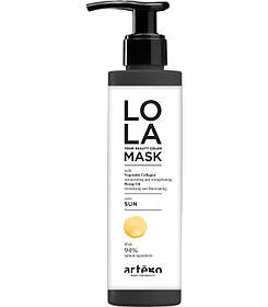 LOLA Your beauty color mask SUN 200мл щоб оживити та підкреслити золотисті тони у світл/платин вол-і