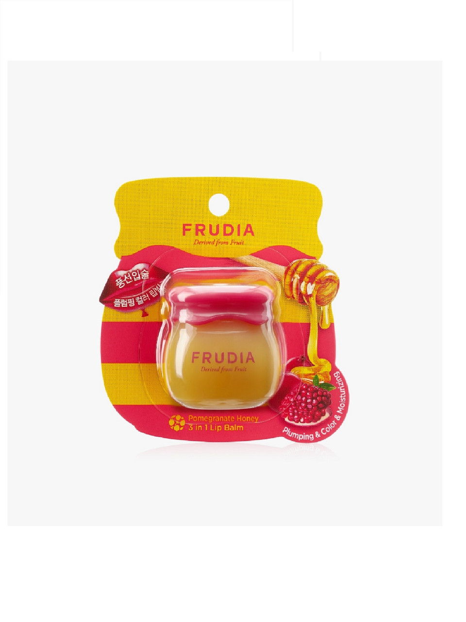 Бальзам для губ с гранатом 3 в 1 Frudia Pomegranate Honey 3 in 1 Lip Balm 10 г (042525) - фото 2 - id-p1323508256