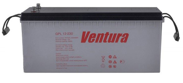 AGM Акумулятор Ventura GPL 12-225 Ah 12V