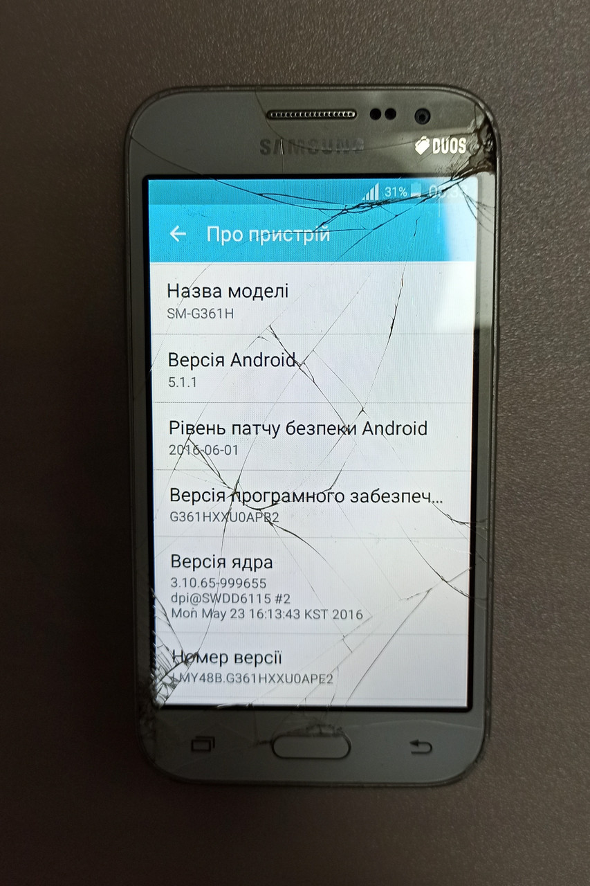 Смартфон Samsung SM-G361H Galaxy дві симки дуал, фото 1