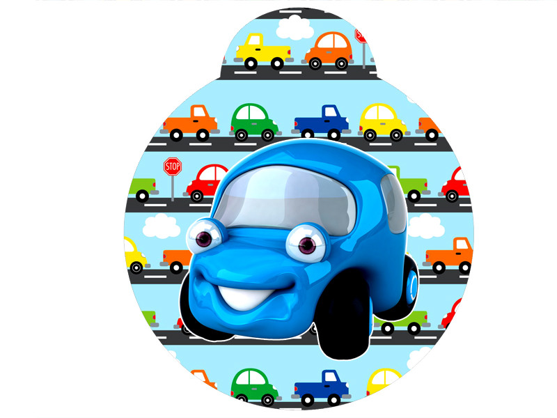 "Веселі машинки" - Медальки, фото 1