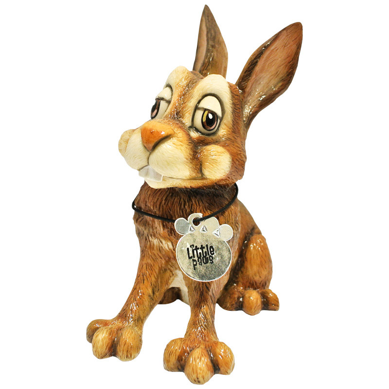 Фигурка-статуэтка коллекционная с керамики кролик «Освальд»Англия, h-13 см - фото 1 - id-p50102953