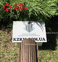 Штакетник под дерево орех с сучком 3Д двухсторонний, евроштакетник, штахетник, металический, фотопринт, забор
